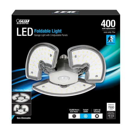 FEIT ELECTRIC LED GARAGE LIGHT 7500L UP7500/850MMLED